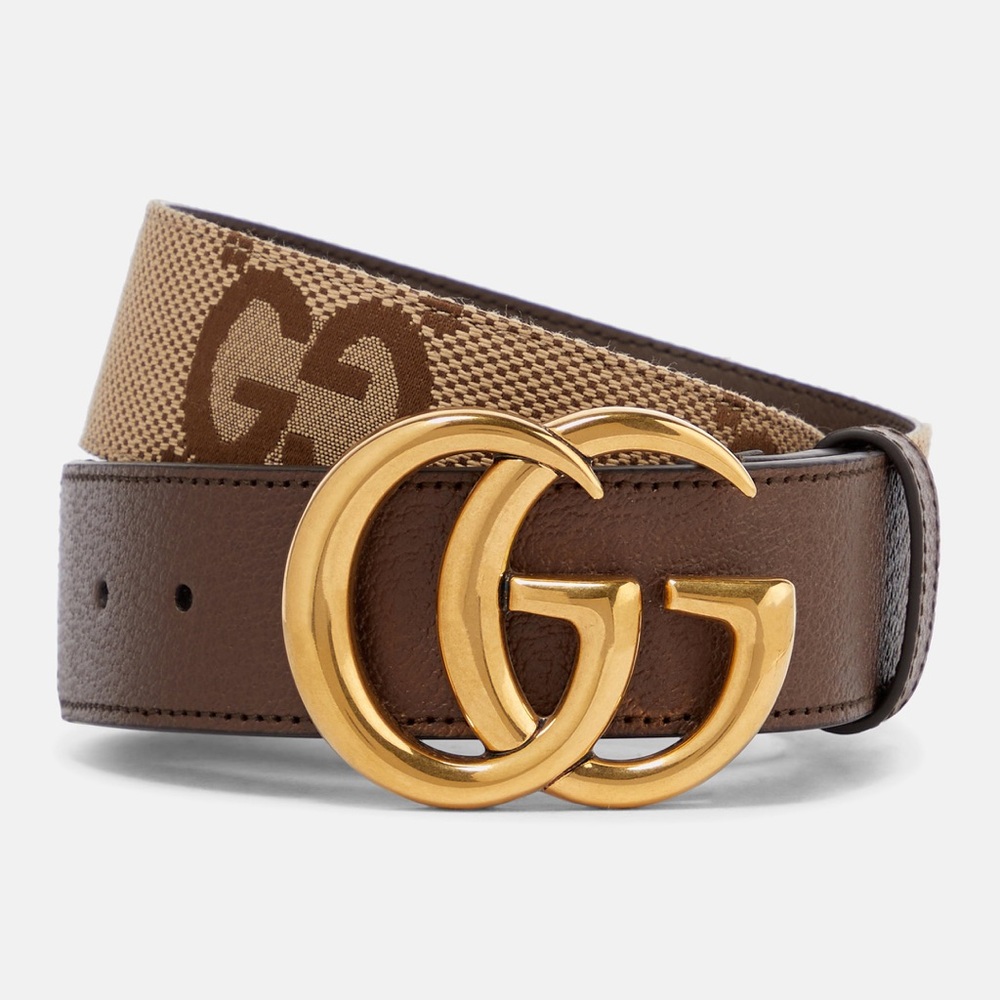 Gucci Jumbo GG Marmont Wide Belt (unisex)